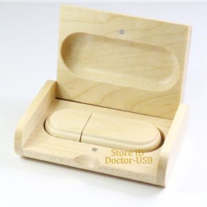 wooden box for usb