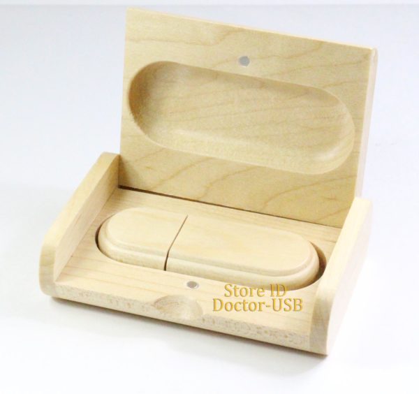 wooden box for usb