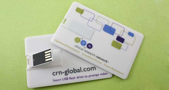 promotional business card usb flash drive